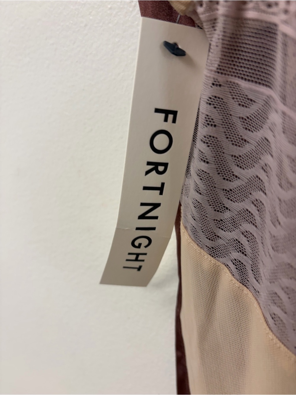 Fortnight NWT Lace Sheer Lingerie Slip Size Small - Picture 6 of 10